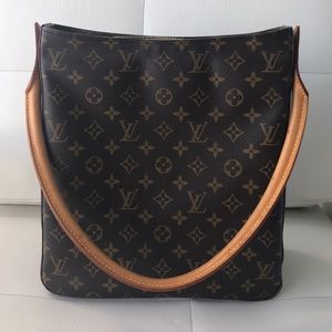 Authentic LV Monogram Canvas Shoulder Bag